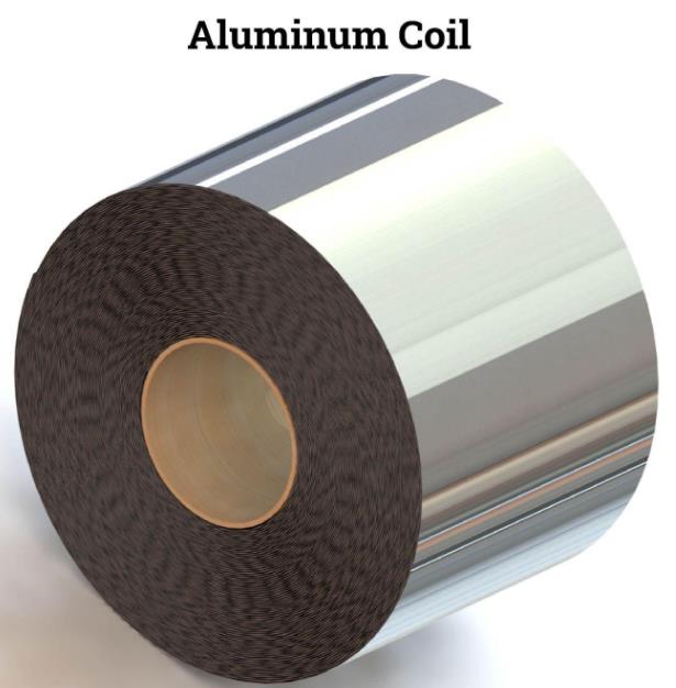 Quelles sont les caractéristiques de la bobine d’aluminium ?