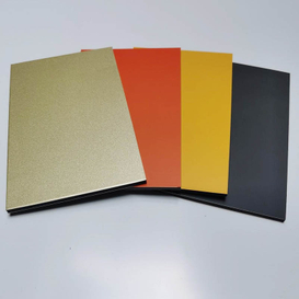 Feuilles de panneaux composites en aluminium pour la construction