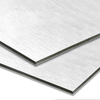 Panneau composite en aluminium brossé